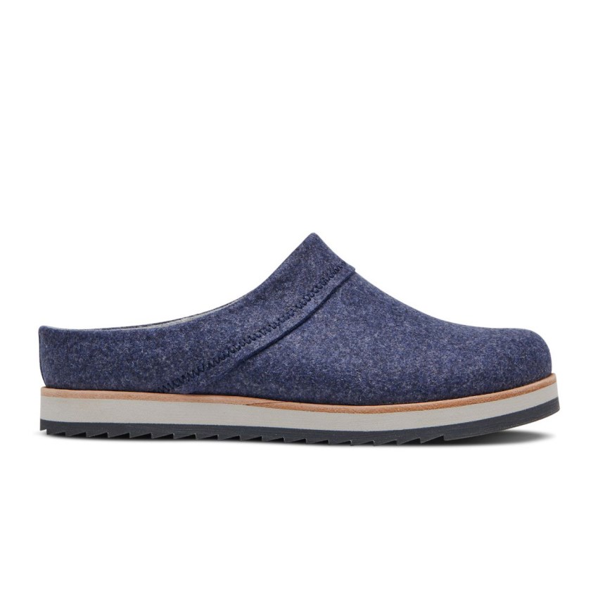 Sabots Merrell Juno Clog Wool Bleu Marine Femme | U.H.OCFO